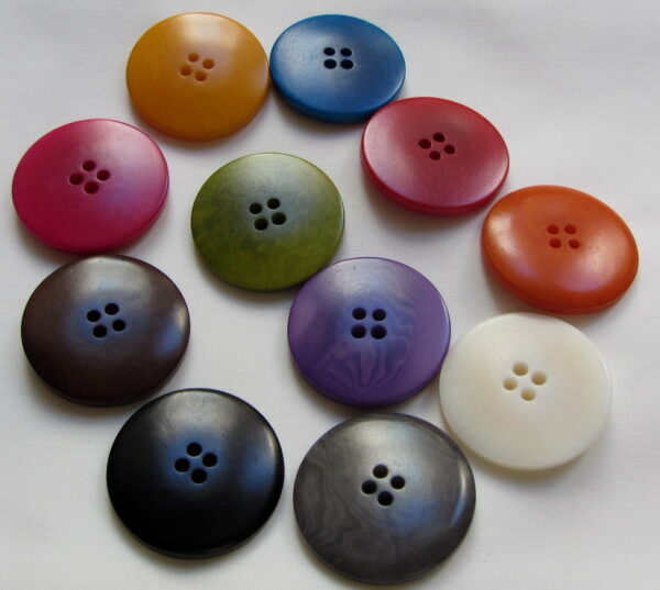 Bouton corozo de 28 millimètres. Tagua. Ivoire végétal – Image 3