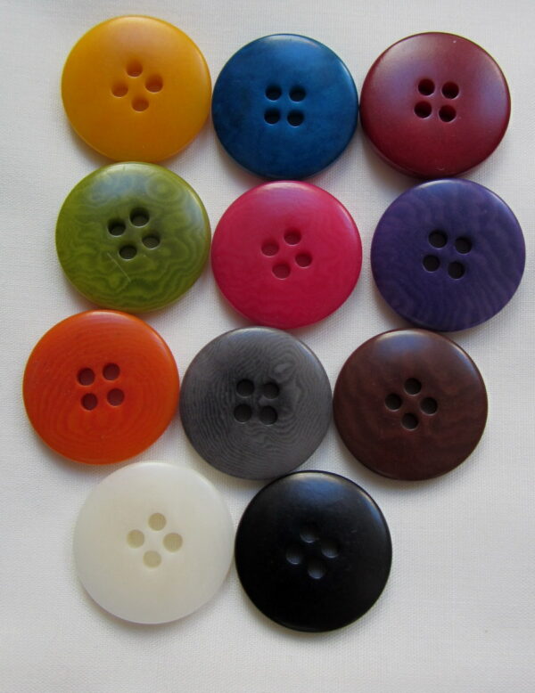 Bouton corozo de 20 millimètres. Tagua. Ivoire végétal – Image 3