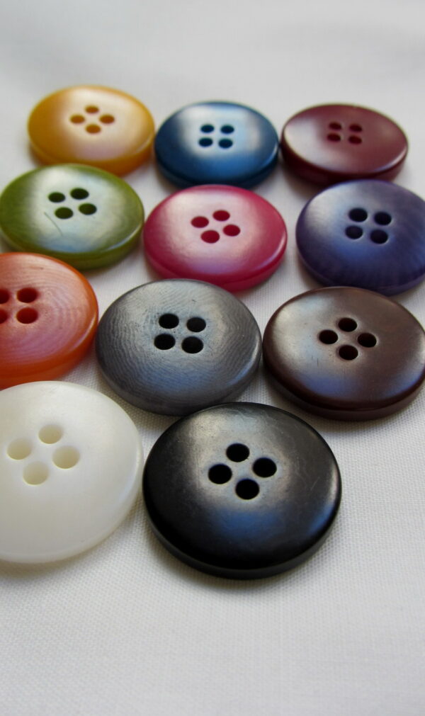 Bouton corozo de 20 millimètres. Tagua. Ivoire végétal – Image 2