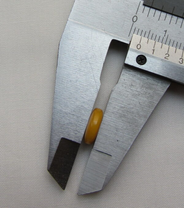 Pastille de Tagua de 9 millimètres. Ivoire végétal – Image 2