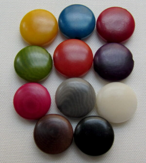 Pastille de Tagua de 9 millimètres. Ivoire végétal – Image 3
