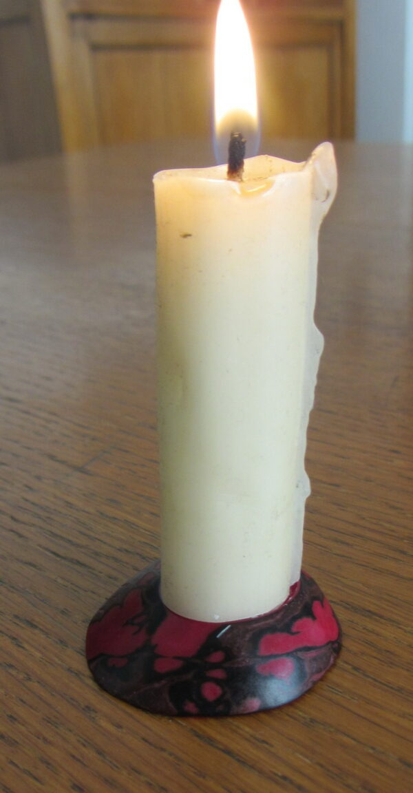 Perle de Tagua en forme d'une pièce plate. Ivoire végétal – Image 7