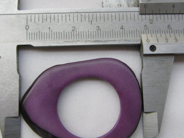 Calamar plat en Tagua. Ivoire végétal – Image 5