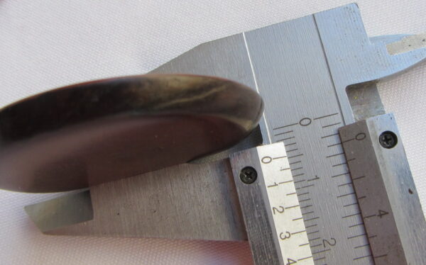 Tranche de Tagua. "Slice lisse". Ivoire végétal – Image 5