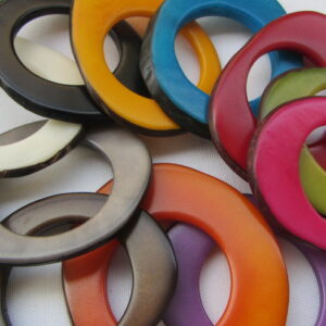 Calamar plat en Tagua. Ivoire végétal