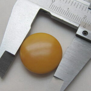 Ivoire végétal. Pastille de Tagua de 20 millimètres.
