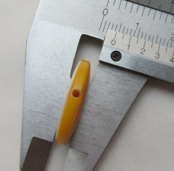 Pastille de Tagua de 20 millimètres. Ivoire végétal – Image 2