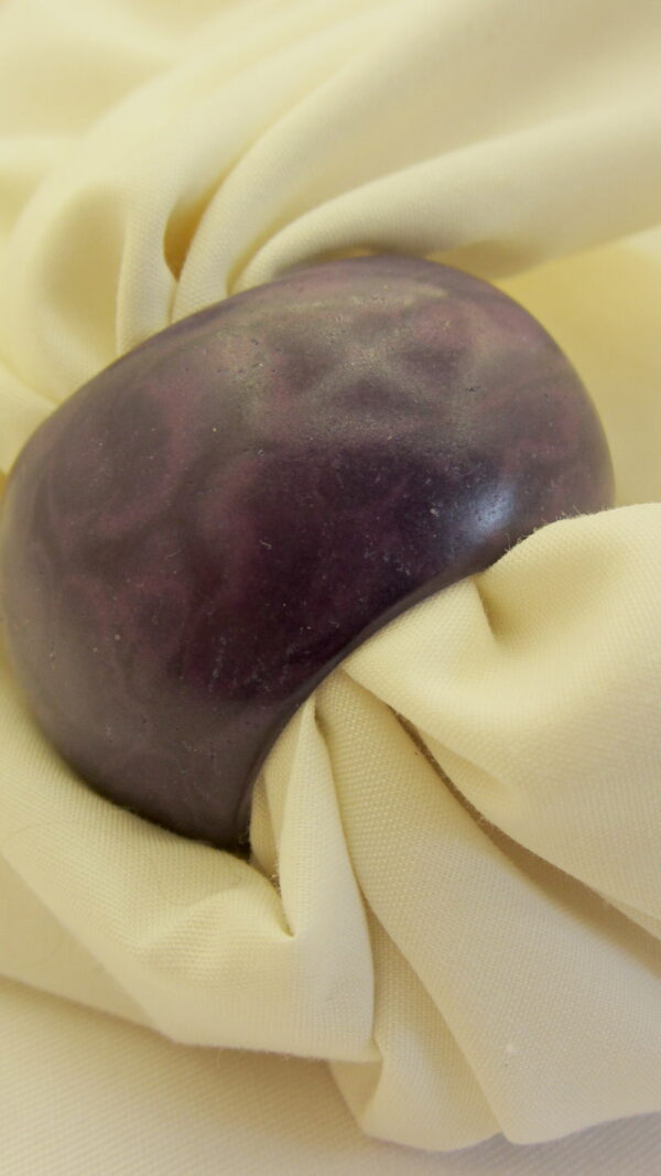 Très grand anneau de Tagua. Ivoire végétal